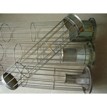 Staubansammlung Organo Silikon verzinkt / Edelstahl / Carbon Stahl Filtertasche Käfig